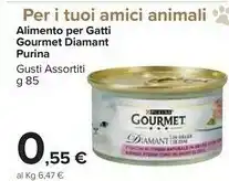Carrefour Purina Cibo Per Gatti Gourmet Diamant offerta