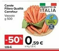 Carrefour Carrefour Carote offerta