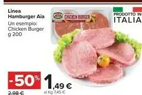 Carrefour Aia Chicken Burger offerta
