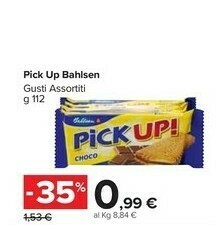 Carrefour Bahlsen Pick Up! Choco offerta