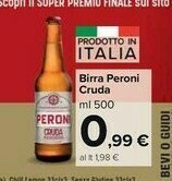 Carrefour Peroni Birra Cruda offerta