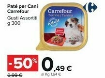 Carrefour Carrefour Paté Per Cani offerta