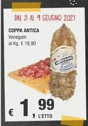 Crai Coppa Antica Venegoni offerta