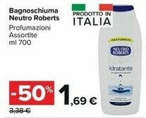 Carrefour Neutro Roberts Bagnoschiuma offerta