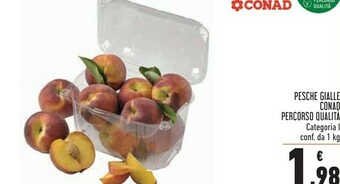 Conad Conad Pesche Gialle Percorso Qualita offerta