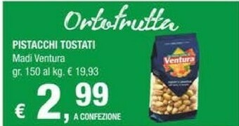Crai Ventura Pistacchi 150 G(ml) offerta