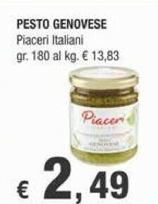 Crai Piaceri Italiani Pesto Genovese offerta