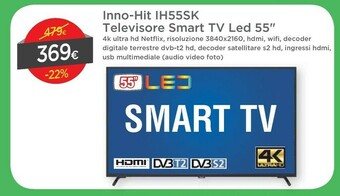 DPiù Tv led 32 offerta