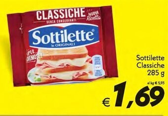 Iper Super Conveniente Sottilette Classiche 285 g offerta