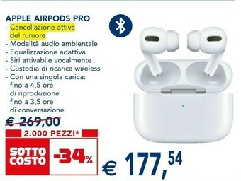Esselunga Apple AirPods Pro offerta