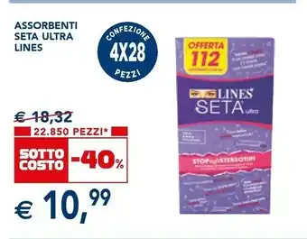 Esselunga Lines Assorbenti Set Ultra offerta