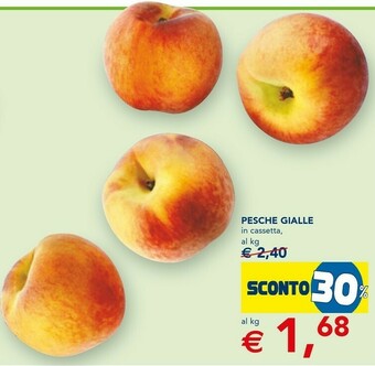 Esselunga Esselunga Pesche Gialle offerta