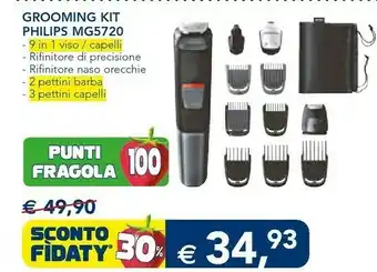 Esselunga Philips Grooming Kit Mg5720 offerta