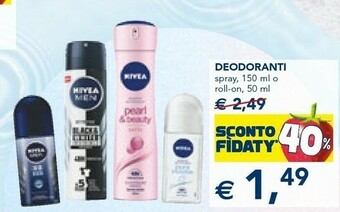 Esselunga Deodorante offerta