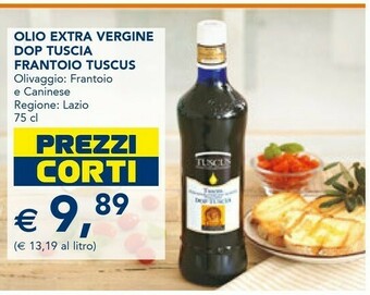 Esselunga Tuscia Olio Extra Vergine Dop offerta