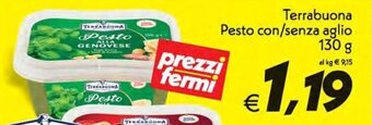 Iper Super Conveniente Terrabuona Pesto con/senza aglio 130 g offerta