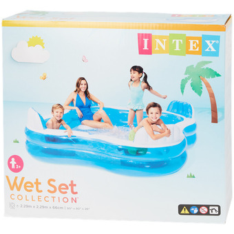 Action Piscina gonfiabile 4 posti Intex offerta