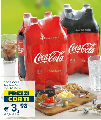 Esselunga Coca Cola Coca-Cola - Coca-Cola Zero offerta