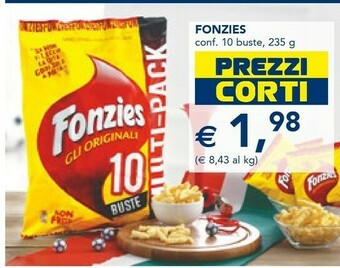 Esselunga Fonzies Snack offerta