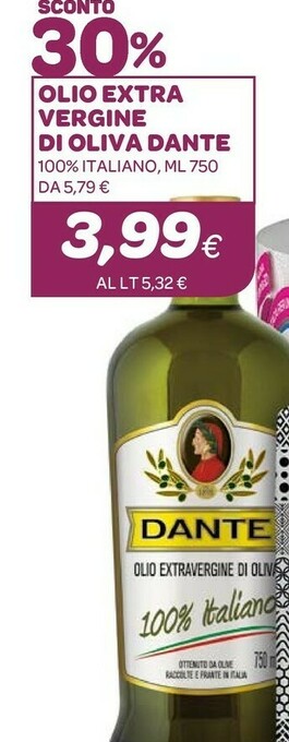 Ekom Dante Olio extravergine di oliva offerta
