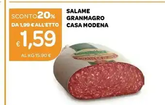 Ekom Casa Modena Prosciutto cotto offerta