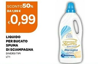 Ekom Spuma di Sciampagna Detersivo lavatrice offerta
