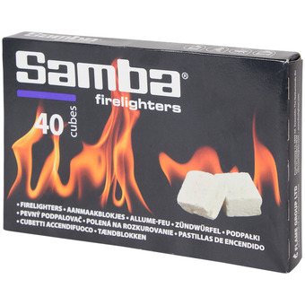 Blocchetti accendifuoco Samba