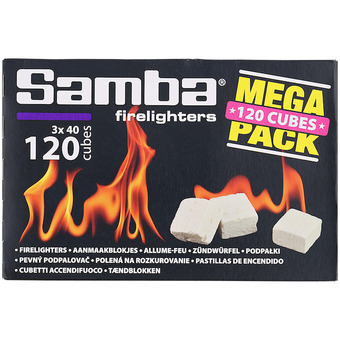 Blocchetti accendifuoco Samba