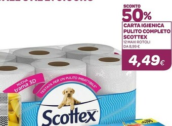 Ekom Scottex Carta igienica offerta