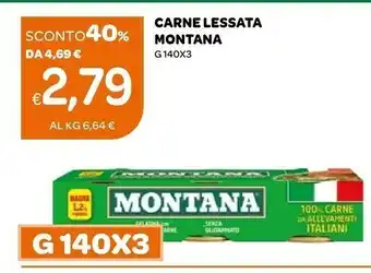 Ekom Montana Carne in scatola offerta
