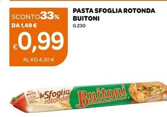 Ekom Buitoni Pasta sfoglia offerta