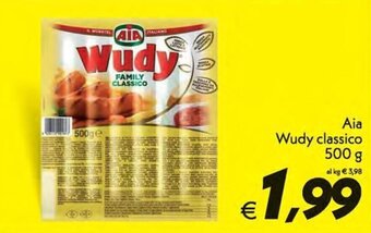 Iper Super Conveniente Aia Wudy classico 500 g offerta