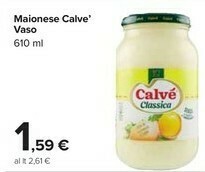 Carrefour Market Calvè Maionese Vaso offerta