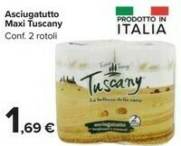 Carrefour Market Tuscany Asciugatutto Maxi offerta