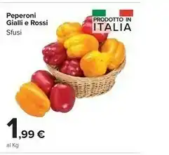 Carrefour Market Peperoni Giall E Rossi offerta