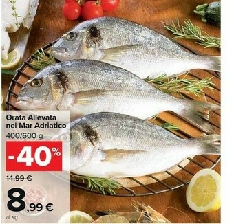 Carrefour Market Orata Allevata Nel Mar Adriatico offerta