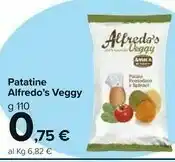 Carrefour Market Allfredo's Veggy Patatine offerta