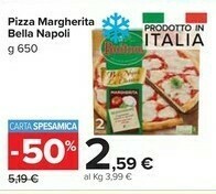 Carrefour Market Buitoni Pizza Margherita Bella Napoli offerta