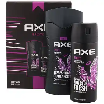 Action Set regalo Axe Excite offerta