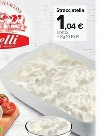 Carrefour Market Sabelli Stracciatella offerta