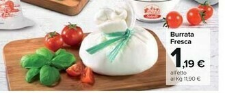 Carrefour Market Sabelli Burrata Fresca offerta