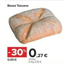Carrefour Market Bozza Toscana offerta