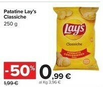 Carrefour Market Lay's Classiche offerta