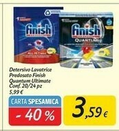 Carrefour Market Finish Detersivo lavastoviglie offerta