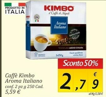 Carrefour Market Kimbo Caffè offerta