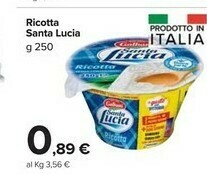 Carrefour Market Santa lucia Ricotta offerta