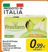 Carrefour Market Fructem Succhi di frutta offerta