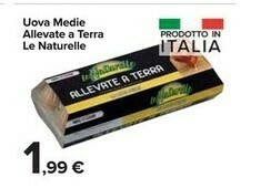 Carrefour Market Le Naturelle Uova offerta