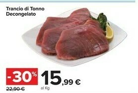 Carrefour Market Tonno fresco offerta