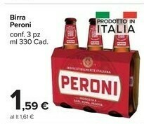 Carrefour Market Peroni Birra offerta